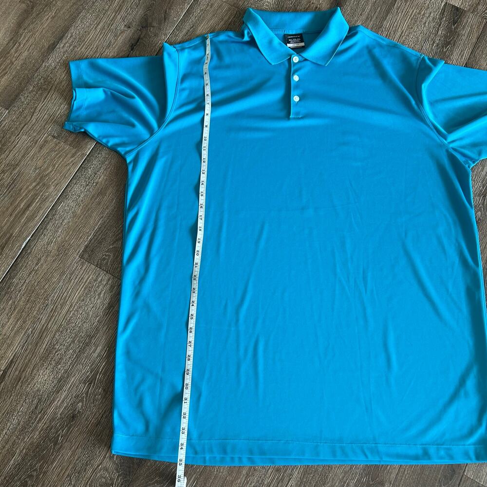 Men’s bright blue Nike golf polo size 3 XLT dry fit - Picture 6 of 9